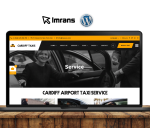 Cardiff Taxi Service Chauffeur Minibus Website - £399