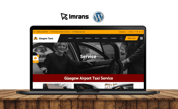 Glasgow Taxi Website Design